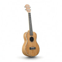 Acoustic Ukulele with Armrest Four-String Tenor Ukulele Warm Stringed Instrument Smooth for Beginners, Practice
