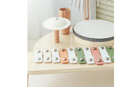 Wooden Musical Activity Wooden BasePercussion Toy Painted Kids Percussion Set