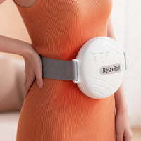 Abdominal Massage Belt Heated Waist Massager Wraparound Heating for Home, Sofa
