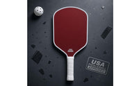 Rounded Rectangular Pickleball Paddle with Perimeter Guard Non-Slip Textured Pickleball Paddle