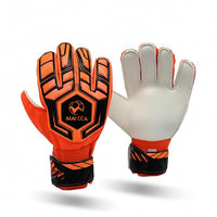Goalkeeper Gloves with Finger Protection Guarding Goalkeeper Gloves with Finger Saves Adjustable for Goalkeepers, Young Goalies