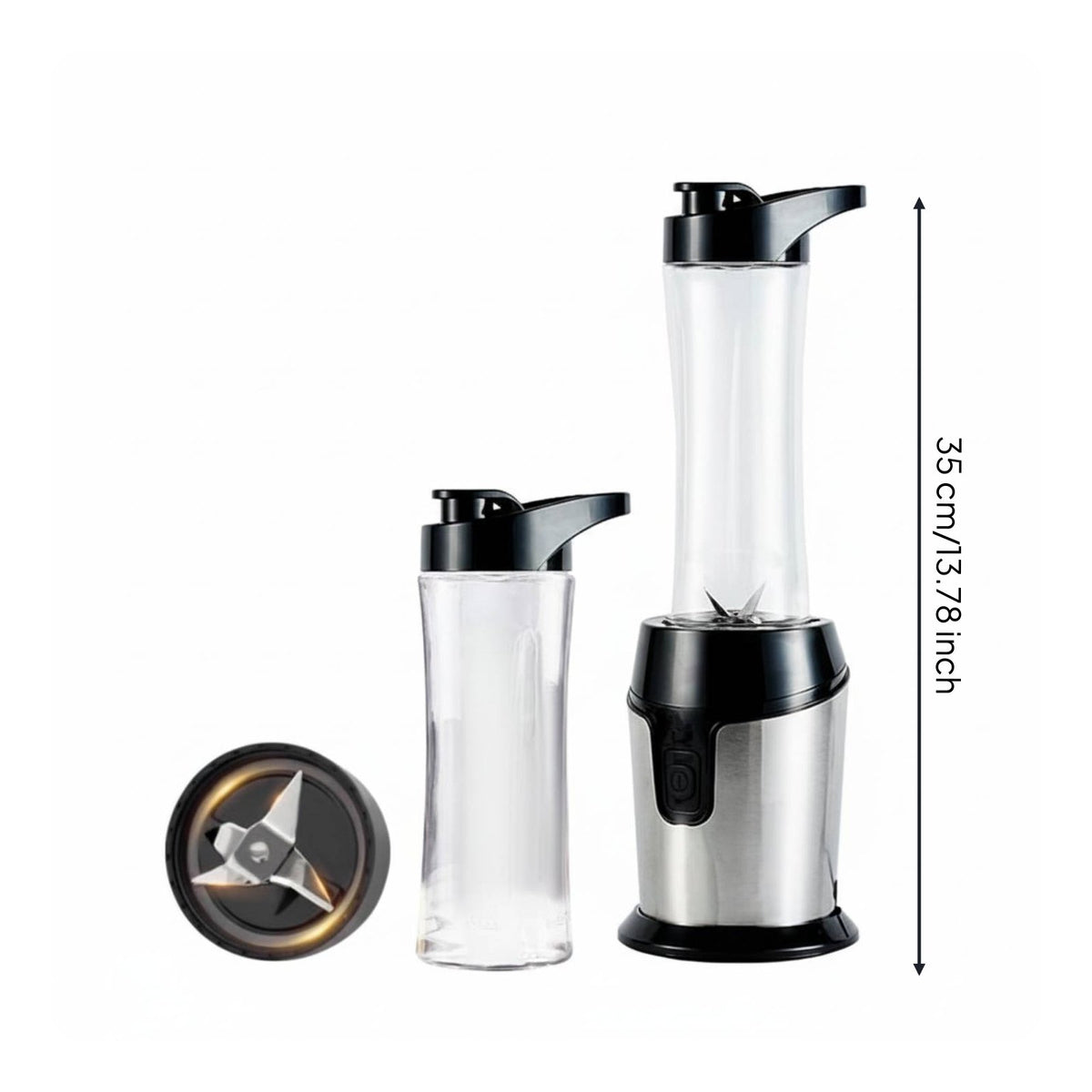 Portable Blender Multi-Power Electrical Input Electric Juicer High Speed Motor Portable Blender for Fitness Enthusiasts, Commuters, Gym