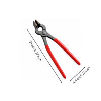 Leathercraft Pliers Traceless Leather Pliers Coated Tool for Leathercrafters, Hobbyists