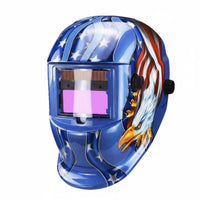 Auto-Darkening Metalworking Helmet Heat Resistant Auto Darkening Metalworking Helmet Safety Equipment Wide Shade Range