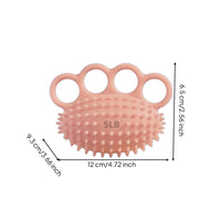 Finger Exerciser with Hand Strap Flexible Hand Grip Strengthener Portable Exercise Equipment for Rehabilitation