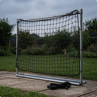 Black Soccer Rebound Net Reinforced Edges Soccer Training Net Mesh Athletic Gear Hand-Finished