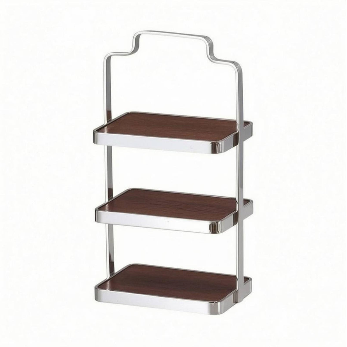 Three-Tier Dessert Stand Modern Design Tiered Serving Tray Multi-Functional Tableware