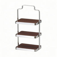 Three-Tier Dessert Stand Modern Design Tiered Serving Tray Multi-Functional Tableware