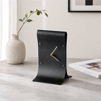 Modern Minimalist White Table Clock for Home Decor