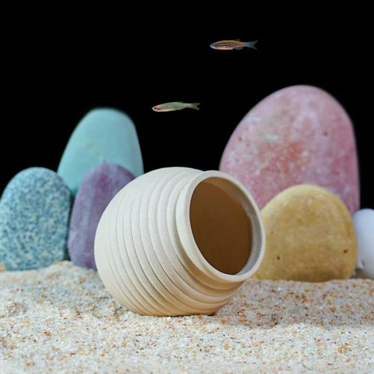 Mini Ceramic Aquatic Habitat Hideout Set
