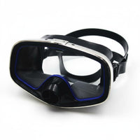 1 Piece Waterproof Diving Goggles Mask Made with Tempered Glass Lens Silicone Skirt Adjustable Strap Wide Viewing Area Suitable for Snorkeling Underwater Exploration Beach Recreation Casual Swimming