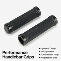 Professional Bike Handlebar Grips, Ergonomic Bike Handlebar Grips, Mountain Bike Grips Soft, Grips Professional Bike Handlebar