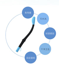 Cross-border Elderly No-Bend Wiping Tool Silicone Wiping Aid for Pregnant Women Auxiliary Toilet Paper Holder