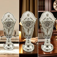 Electric Scent Warmer Electrically Powered Scent Warmer with Mesh Panels Metal for Prayer Space, Living Room, Entryway