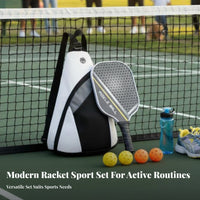 Pickleball Paddle Set Lightweight Pickleball Racket Kit Sports Equipment Guarded Paddle Border for Outdoor