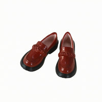 Doll Loafer Realistic Design Pull-on Doll Shoe Material Miniature Footwear for OB22 Dolls