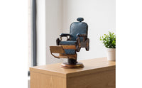 Miniature Barber Chairs Retro Barber Chairs Model Collectible Decor for Collectors