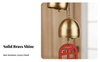 Brass Wind Tinkler Melodious Sound Decorative Door Entry Tinkler Small Brass Feng Shui Chime Great Gift Suggestion