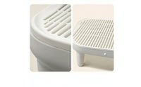 Rectangular Pedal with Slatted Grille Plastic Platform for Pet Owners