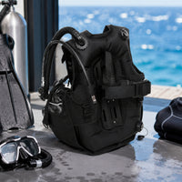 Diving Jacket with Backplate Scuba Easy to Adjust Scuba Diving Buoyancy Compensator