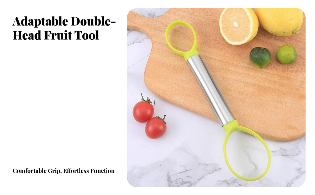 Fruit Remover Versatile Fruit Pulp Separator 3 in 1 Fruit Spoon Multifunctional Cantaloupe Deed Stainless Steel