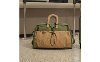 Expandable Duffel Bag Structured Body Travel Duffel Bag Holdall Lightweight for Short Trips
