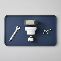 Metal and Plastic Sillcock Vacuum Breaker Kit Threaded Anti-Siphon Valve Repair Kit Brass-Colored Plumbing Part Sealing Sealing Washer