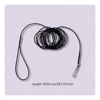 Lightweight Pigeon Flight Rope Stretchy Elastic Bird Flight Rope Easy to Handle Flexible Bird Leash Secure Handling