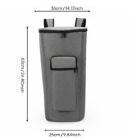 Hand Drum Gig Bag Shockproof Hand Drum Bag Water-Resistant Backpack for Drummers, Travel, Storage