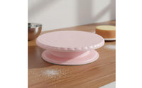 Cake Turntable Set Non-Slip Base Rotating Cake Stand Tool Kitchen-Approved-Grade Material Icing Piping Kit for Beginners, Birthday Parties