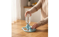Pet Water Dispenser with Suction Cups Antislip-Resistant Feline Water Bowl Portable Bottle automatic Feeder for Travel
