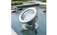 Underwater Light case with Bracket Waterproof Underwater Lamp Housing Adjustable For