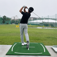 golf hitting mat