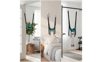 Hanging Neck Traction Harness with Hook Padded Neck Traction Strap Supportive Portable for Home