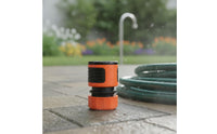 Hose Adapter Ribbed Quick Connector Leak Hose Fitting for Gardeners