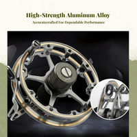 Metal Fishing Reel, Lightweight, Front Drag, Angling