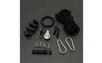 Kayak Anchor Trolley Kit Heavy-Duty Anchor Trolley System Kayak Rigging Kit for Kayakers