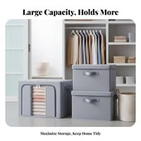 Foldable Framed container Foldable Design Closet Organizer Large Capacity for Attic