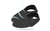 Dust Resistant Low Cut Fin Socks Silicone Grip Wave Fin Socks Blister Protection Swim Gear for Swimming