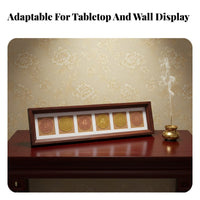 Currency Display Case Multifunctional Bill Display Frame DIY Multi-Opening Picture Frame for Collectors, Desktop, Office, Study