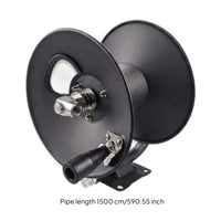Pressure Washer Hose Reel with Hand Crank Industrial High-Pressure Hose Reel for Automotive Detailers, Workshops