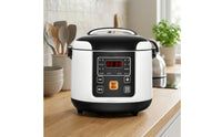 Digital Rice Cooker Compact Electric Rice Cooker Small Appliance Simple for Trucks, Road Trips, Cars