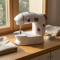 Built-in Light Electric Sewing Machine Speed Control Tabletop Sewing Machine Stitch Tension Home Tool Compact