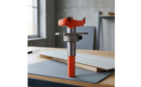 Hinge Drill Bit 35mm Hinge Boring Bit Tool Adjustable Drilling Depth Rust-Proof for Cabinet Makers, Furniture Repair