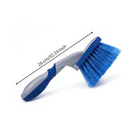 Dense Bristles Wheel Cleaning Brush Sturdy Rim Cleaning Brush Flexible Car Care Easy to Clean