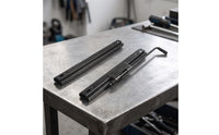 Manual Seat Slide Assembly Heavy-Duty Seat Slider with Lever Universal Hardware Forwards or Backwards for Forklift Operators, Forklifts