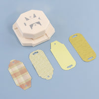 Handheld Paper Punch Manual Paper Punch with Base for Journalers, Card Making, Classroom Projects