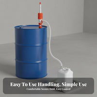 corrosive Alkali Resistant Manual Liquid Siphon Anti Barrel Pump automaticPriming Fluid Handling gear for manufacturing Workers, Maintenance personnel, Mechanics, Workshop, Factory, Warehouse, Garage