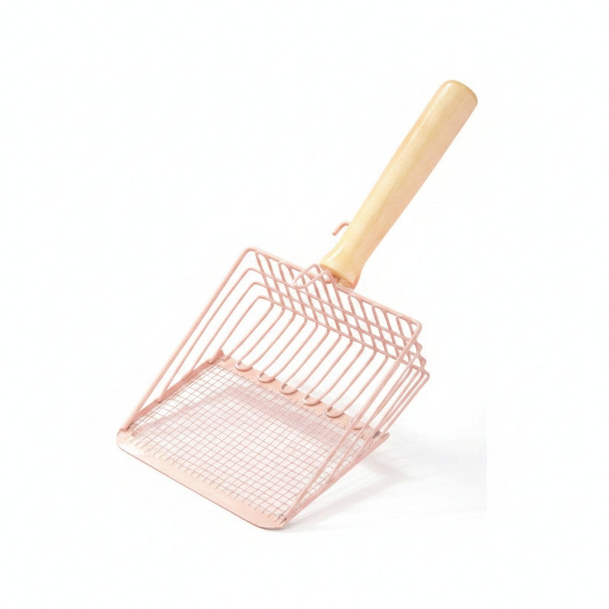 Double Sieve Wire Mesh Litter Scoop Sifting Metal Wire Litter Shovel Easy to Pet Cleaning Tool Sturdy