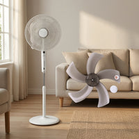 Compatible Fan Impeller Assembly Plastic Replacement Fan Blade Lightweight Hardware Universal for Homeowners